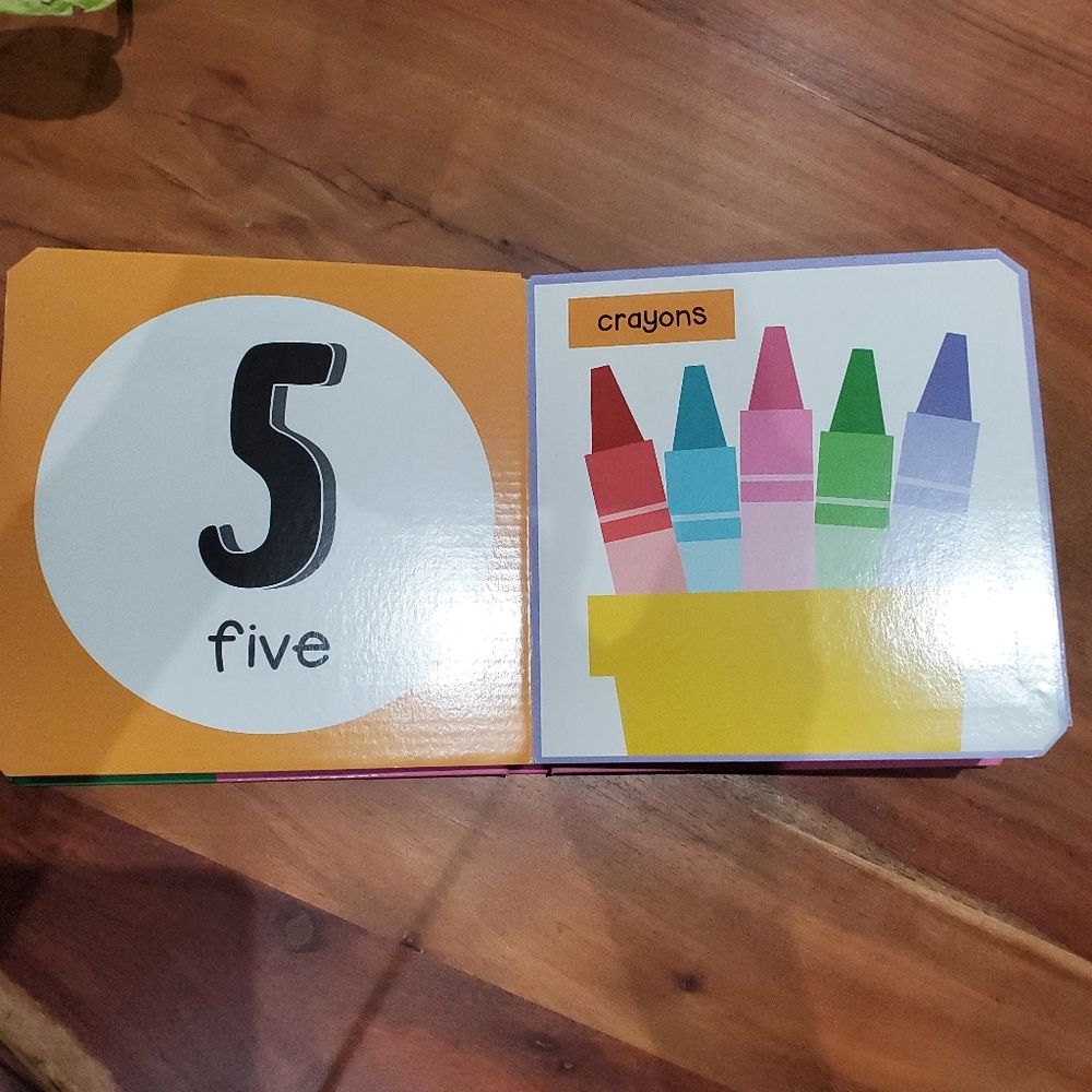 Colorful Kids Numbers Book - Picture 8 of 12